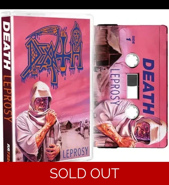 Death - Leprosy (Re-Issue) Cassette Limited Edition